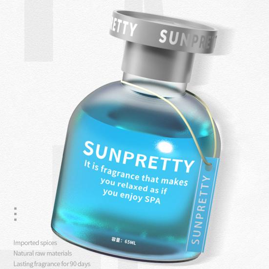 65ml plnitelný parfém do auta s různými vůněmi Skleněná lahvička se 7 vůněmi Parfém do auta pro domácnost