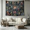 Resident Evil Wall Tapestry Aesthetic Wall Hanging Printed Fabric Blanket Decorative Tapestries For Bedroom Living Room Home Decor