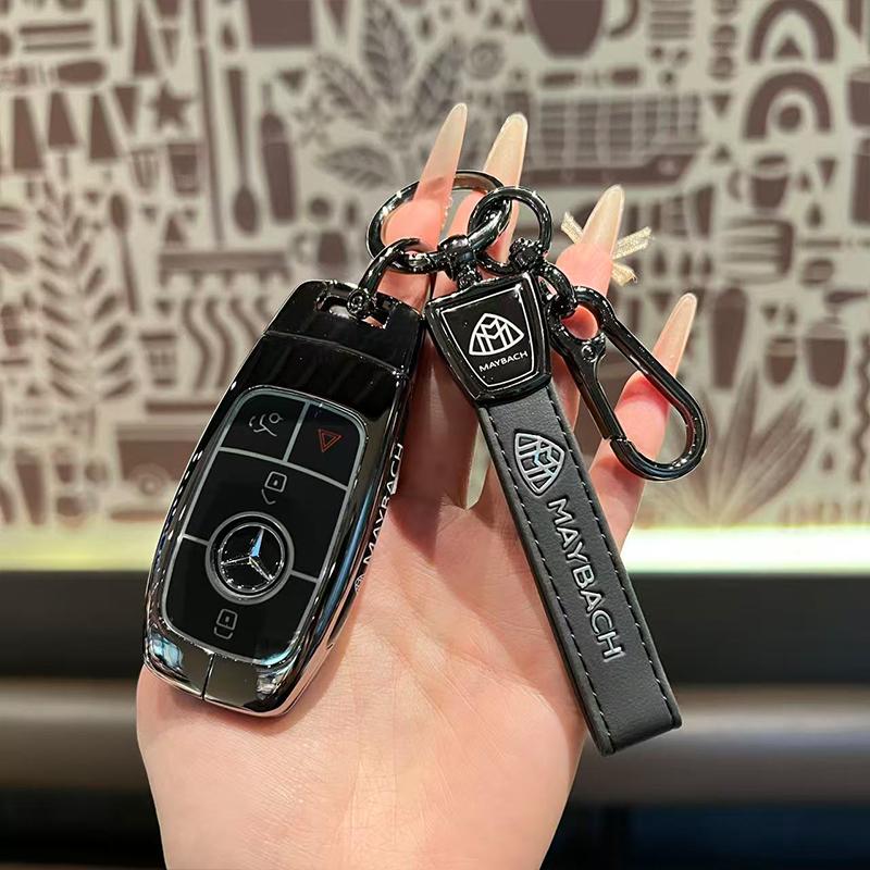 TGM3   TPU Shell Fob Bag Car Key Case Cover for Mercedes Benz W213 W205 W176 W177 W211 W212 W210 W222 Class A Maybach A B C E S R GLS