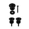 4Pcs Guitar Strap Lock Buttons Metal End Pin Security Straplocks Belt Buckle Retainer for Guitar Bass Ukuleles