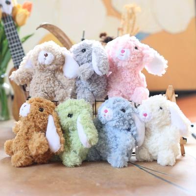 Cute Cute Sagging Rabbit Pendant Plush Toy Doll Rabbit Bag Hanging Decoration Keychain Doll Doll