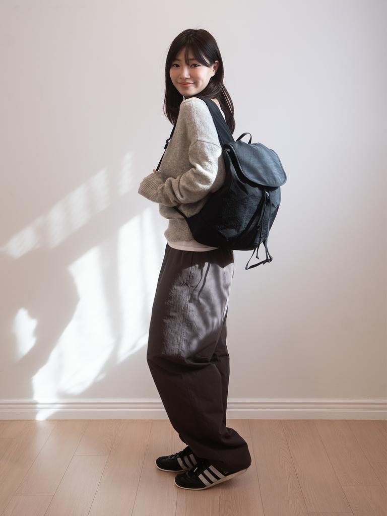 Oimo String Backpack - Black
