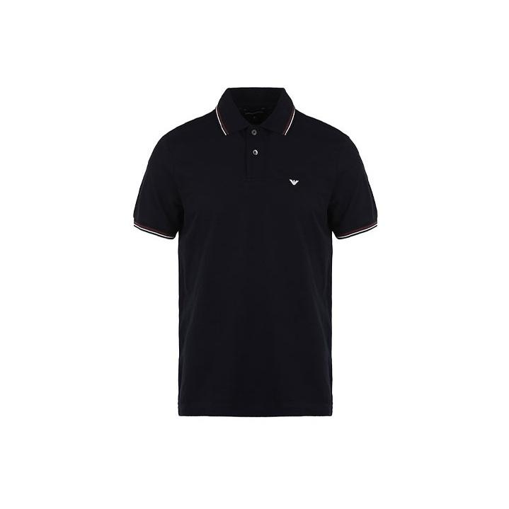 Emporio Armani Logo Printed Short Sleeved Polo Shirt 8N1FB3-1JPTZ-0920