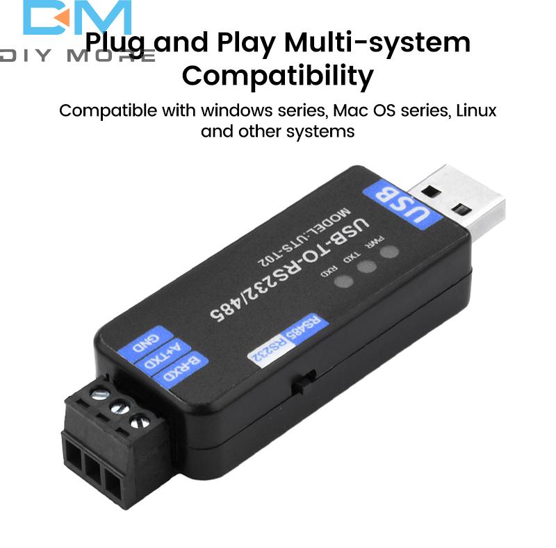 USB to RS485/RS232 Communication Module Bidirectional Half-Duplex Serial Converter Communication Module CH343G