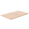VidaXL Bathroom Countertop 100x60x2.5 Cm Untreated Solid Wood 342941
