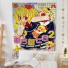 Classic Anime T-Touhou P-Project Game Chart Tapestry Bohemian Wall Tapestries Mandala Wall Art Decor