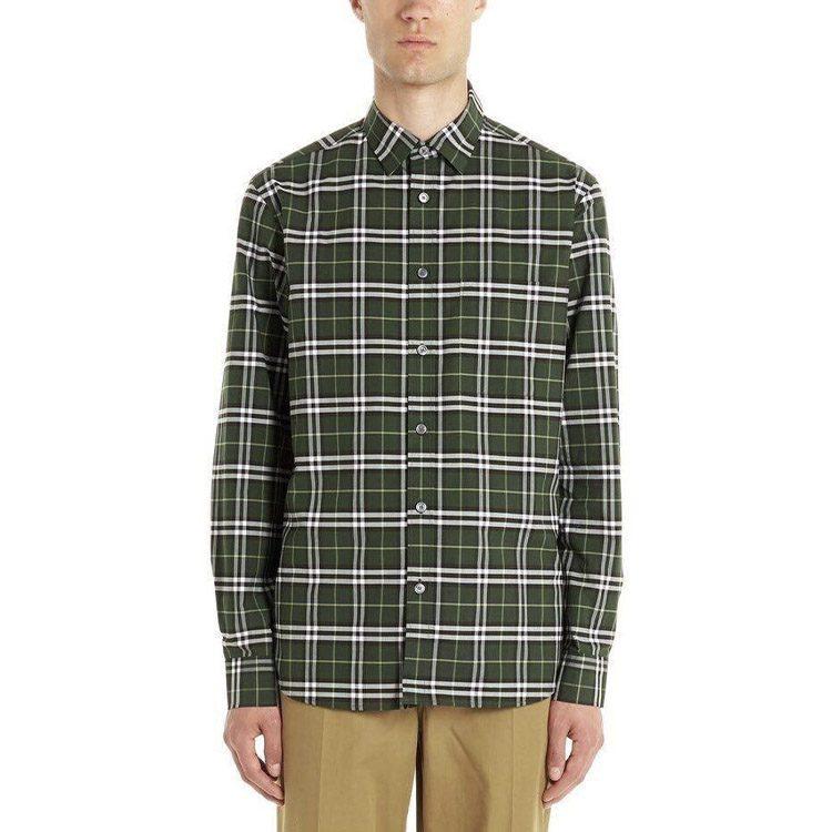 Burberry Shirts Men's Seaweed Moderate Other 80175661