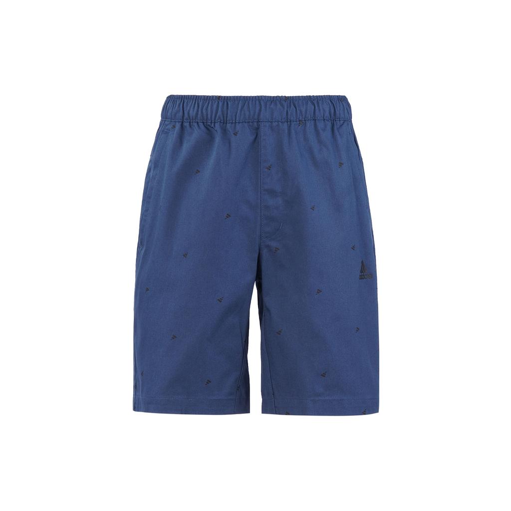 Adidas Graphic Logo Print Retro Athletics Shorts Men Shorts Navy GP0946