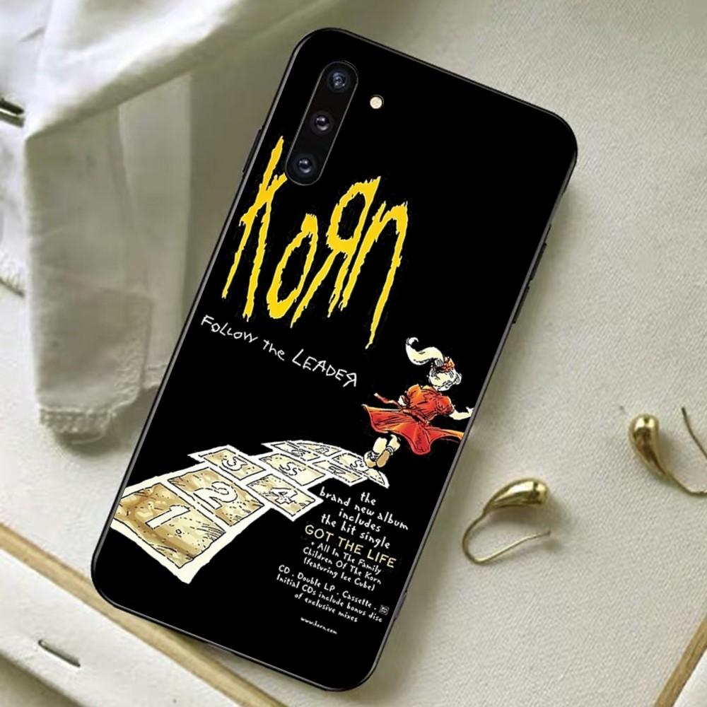 K-Korn Rock Band Phone Case For Redmi Note 4 X 5 A 6 7 8 T 9 9S 10 11 11S 11Epro Poco M3 Pro