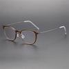 Denmark Brand Screwless Titanium Glasses Frame Men Retro Square Ultralight Eyeglasses Women High Quality Spectacles Frames 6609
