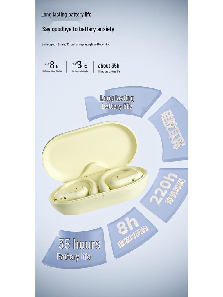 New Ear-hook Sport Bluetooth Earphones with Ultra-long Battery and Superior Sound Quality