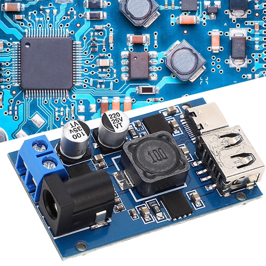DC To DC Buck Converter Module USB Transformer Voltage Regulator Board Car To Mobile Phone 8.2‑32V I