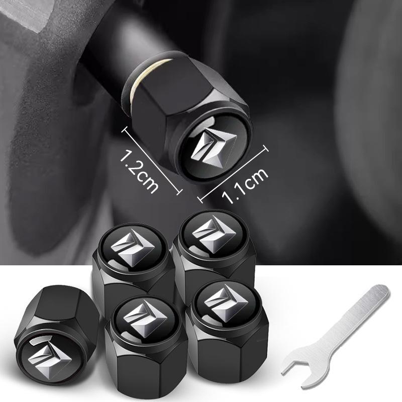 Bouchons de Valve de Pneu Métalliques Antivol Personnalisés