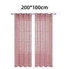 Half-shading Window Curtain 200*100cm Window Screen  Bedroom and Living Room Decoration