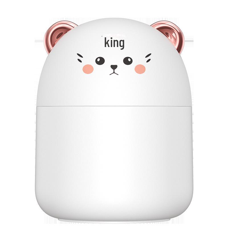 Portable Cute Pet USB Humidifier: Small, Silent Aromatherapy Atomizer for Home, Desk, or Car