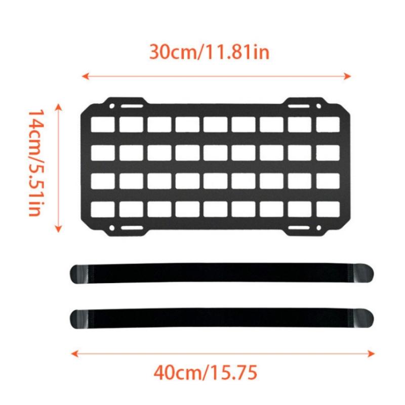 For Multi-functional seat tactical pegboard Car pegboard modification accessories car sun visor pegboard