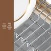 Kitchen Cabinet Pull-Out Dish Drying Rack