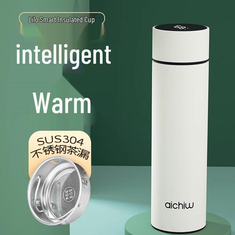Aichiw AI-HW808 Smart Temperature Display Stainless Steel Insulated Bottle
