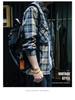 Men's Casual Japanese-Style Plaid Shirt - Long-Sleeved, Handsome, Versatile, Loose Fit Fashion for Students
