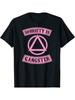 Sobriety Is Gangster Inspirational Symbol Quote T-shirt, the First Choice for Gi