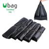 Ubag Black Thick Disposable Vest Handle Bags
