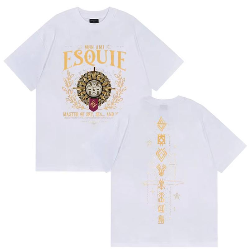 Esquieclair Obscure Expedition 33 Graphic Tshirt Game Fan Gift Merch Tshirt Mens Leisure Harajuku Cotton Tshirt Street Wear