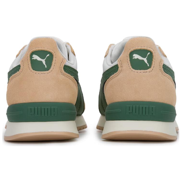 Puma R78 Nylon Retro Comfortable Versatile Low-Top Lifestyle Casual Shoes Unisex Sneaker Beige Brown 399250-08