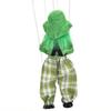 Colorful Joint Activity Kids Toy Wooden Pull String Puppet Handcraft Toy Puppet Puppet Clown