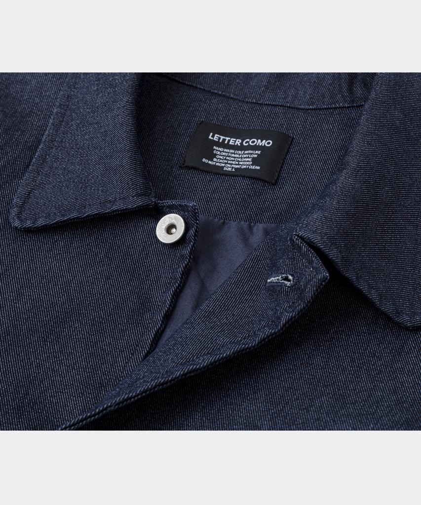 LETTERCOMO French Light Chore Jacket Dark Navy