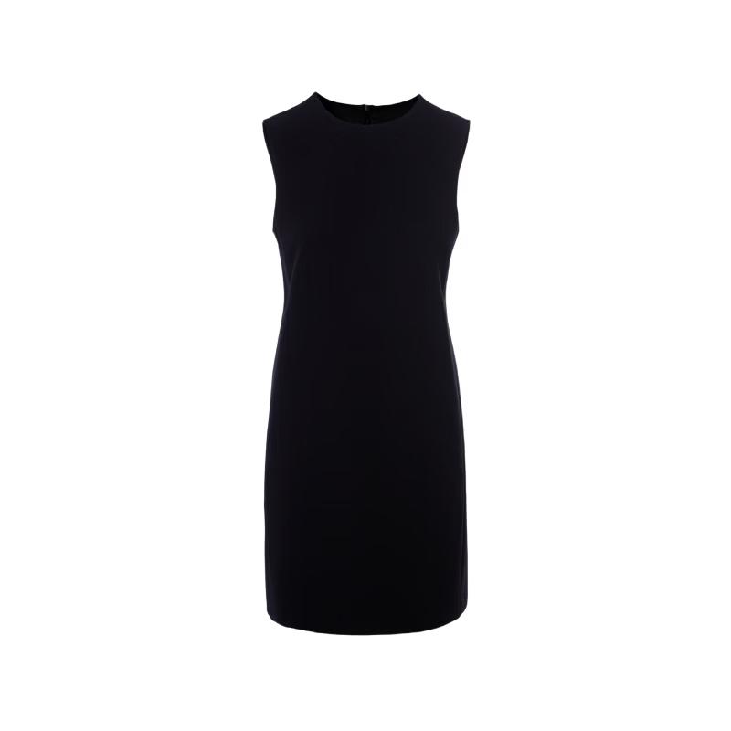 Langzi Acetate Blend Sleeveless Midi Dress L