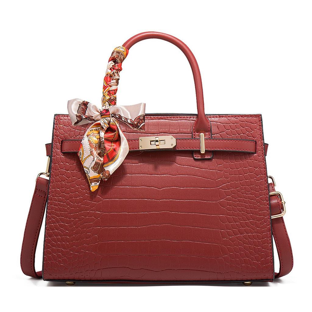 Muttertagsgeschenk für Mutter Tasche Damen Atmosphäre Platin Große Kapazität Schulter Umhängetasche Mutter Modell
