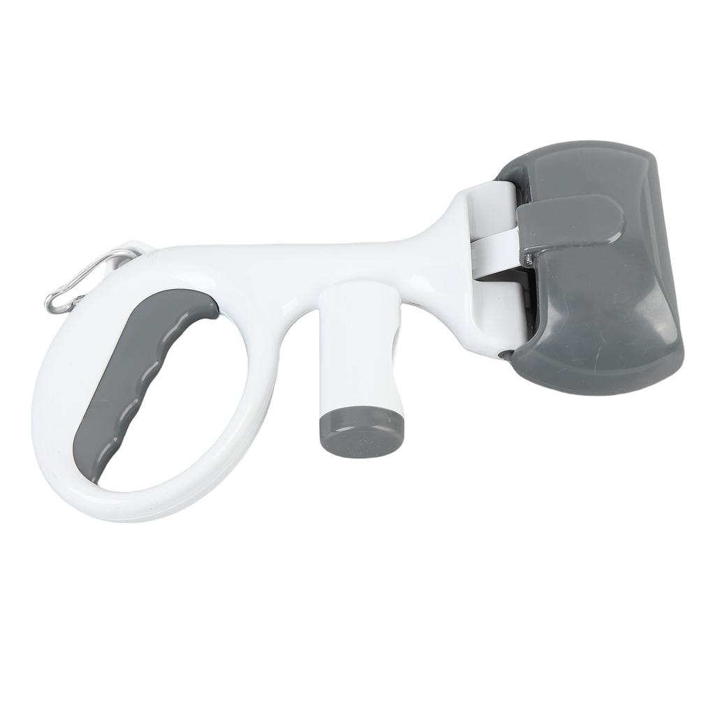 Portable Dog Waste Picker Pet Poop Grabber Cleaning Tool for Outdoor Walking Camping Picnic Grey