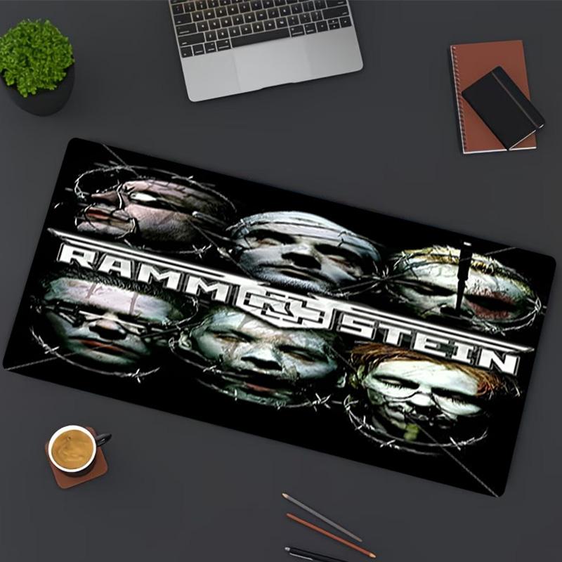 Rammstein Print Mouse Pad, for Keyboard Pad Laptop PC Mat for Office Home Use, Desk Decor, Perfect Birthday Gift for Gamers
