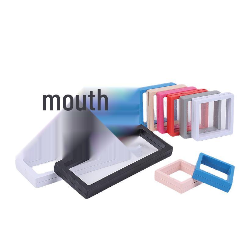 PE-Folien Schmuckaufbewahrungsbox für Ringe, Armbänder, Halsketten und Nagelkunst