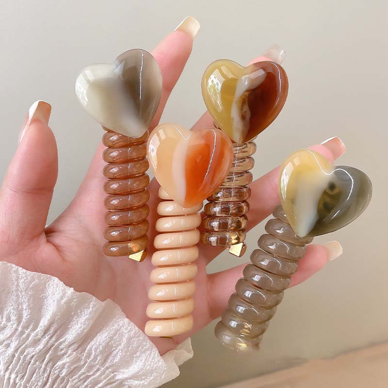 Minimalist Bubble Braid Headband High-quality and Caring Phone Line Hair Loop Tied Ponytail Braid Hair Rope Headband