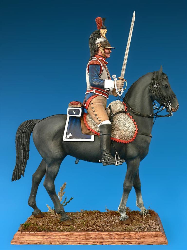 MiniArt French Cavalry Napoleonic Wars Plastic Model 1/16 Troops,