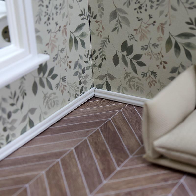 2Pcs 1:12 Dollhouse Miniature Skirting Line Mini Waistline Bathroom Living Room Decor Toy Doll House Accessories