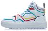 Domain Specific Territory Travel High Top Skateboard Shoes Women's White AGCR432-2