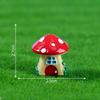 3 PCS Micro Landscape DIY Mushroom Decoration Set