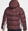 Nike ACG PrimaLoft Color-Block Hooded Zipper Warm Puffer Jacket Unisex Red