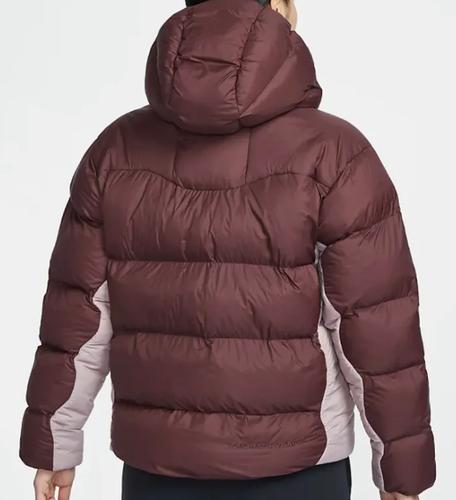 Nike ACG PrimaLoft Color-Block Hooded Zipper Warm Puffer Jacket Unisex Red