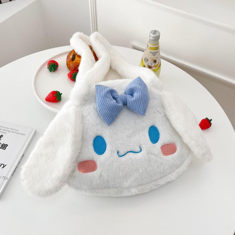 Grab Machine Doll Toy Bag Student Large Capacity Shoulder Bag Cartoon Girl Lolita Plush Bag