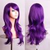 Cosplay Anime Wig 70cm Long Curly Hair Colorful Stage Wig for Cosplay