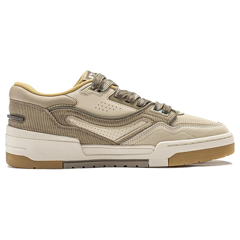 Li Ning 001 BTC Skateboard Shoes Men's Low Top Earth Tone AGCU031-1