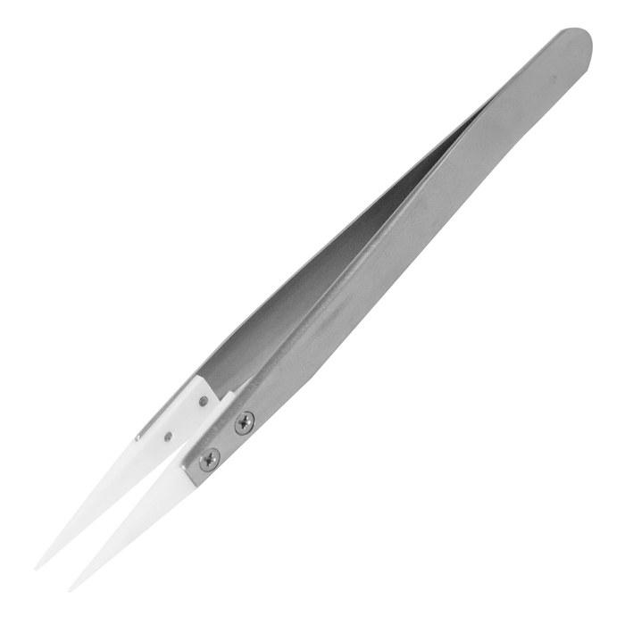 Engineer Ceramic Tweezer PTZ-51/61-0411-28 Silver