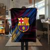 FC Barcelona  Print Flannel Blanket, High Quality Comfortable for All Seasons, Home Decor, Warmth and Comfort