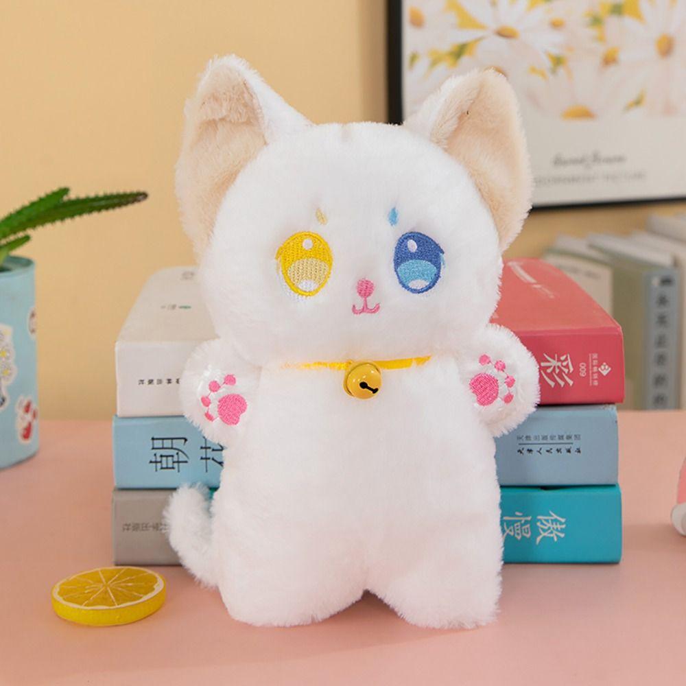 1Pcs Kid Gift Stuffed Animal Doll Black and White Children Toys Durable Cat Plush Toy for Kids Girl