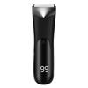 Rechargeable Smart Digital Display Men's Electric Shaver with Ceramic Blades for Whole Body