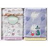 Marushin Towel Gift, Perfect for Greetings or Moving, Moomin, 1 Hand Towel and 1 Face Towel, Bloom Party, MM-9620, 1485006500