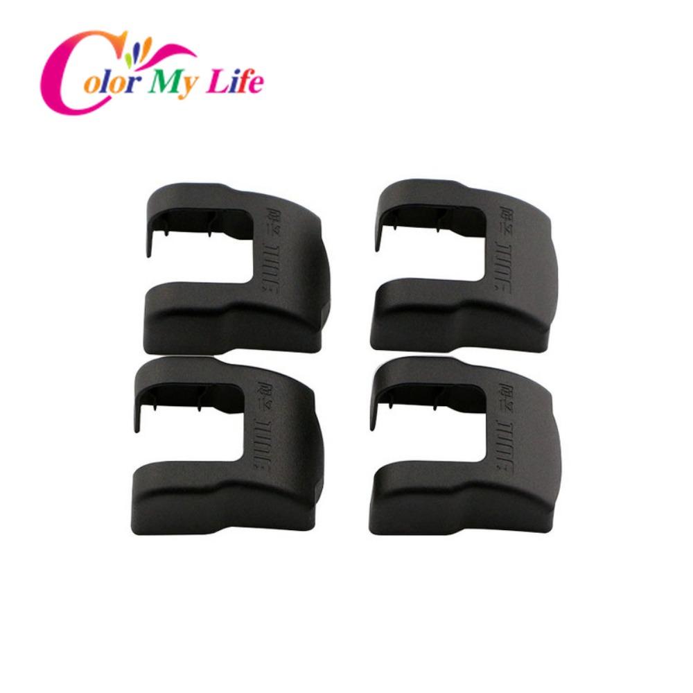 ABS Car Door Stopper Cover Door Lock Protection Covers for Jeep Compass 2017-2020 Renegade 2015-2020 Accessories